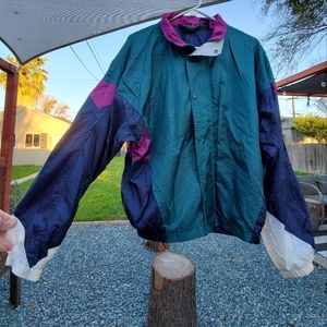 Vintage Christian Dior Monsieur Windbreaker. Men's Large. GVPWC.